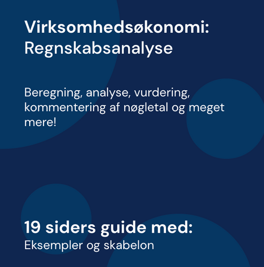 Regnskabsanalyse - Guide | Virksomhedsøkonomi