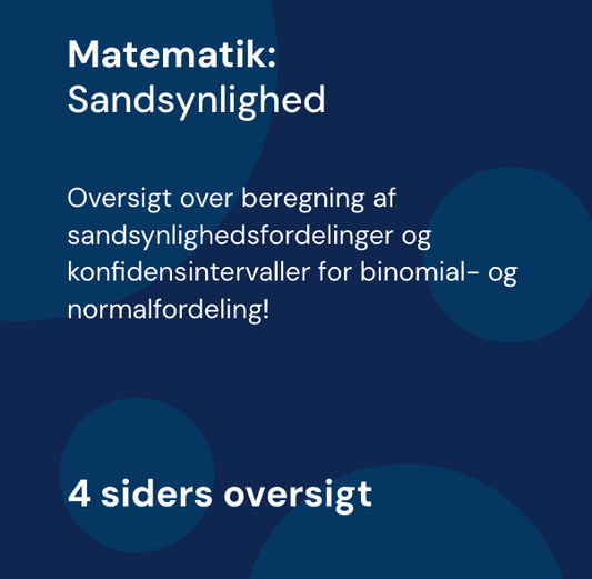 Sandsynlighed - Oversigt | Matematik